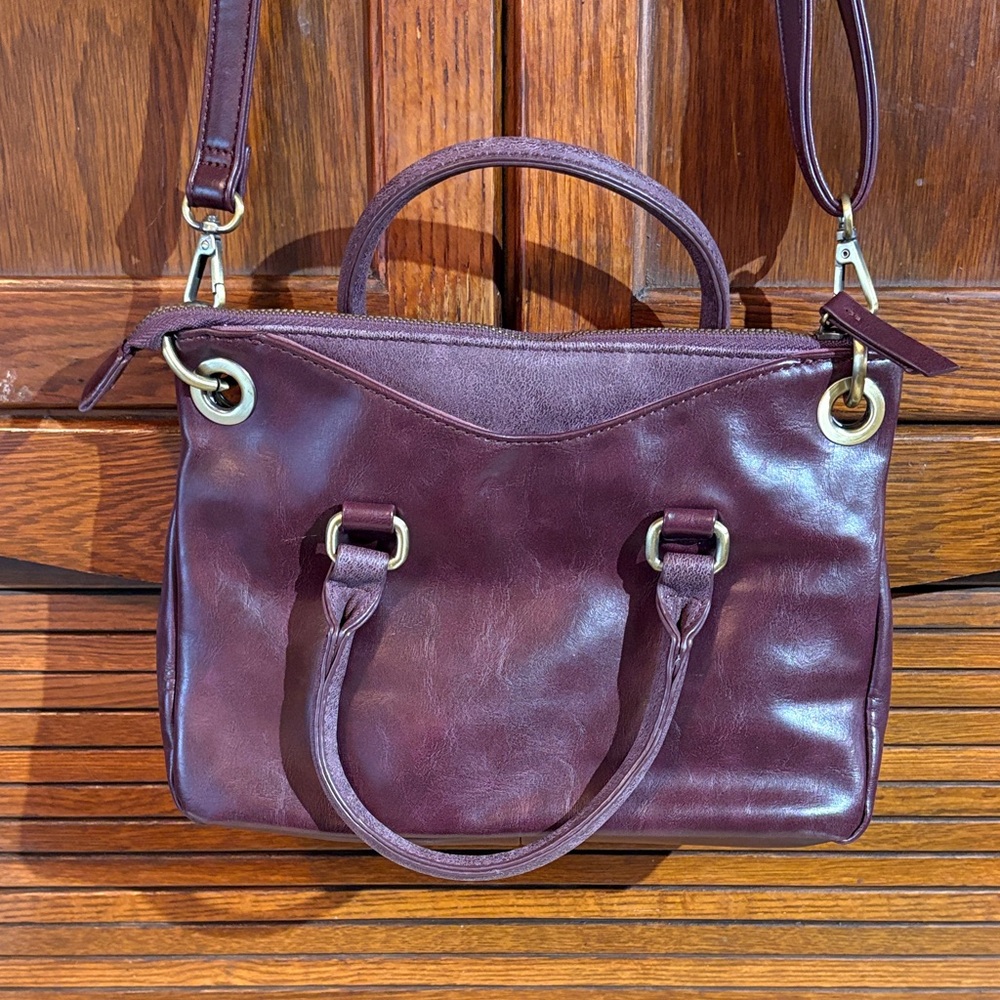 Joy Susan Plum Shoulder Bag